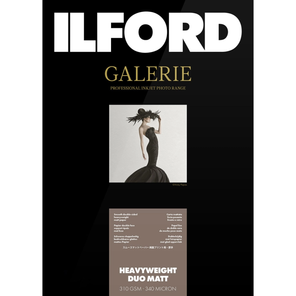 Papier Ilford Galerie Heavyweight Duo Matt 310g A3+ 50 arkuszy