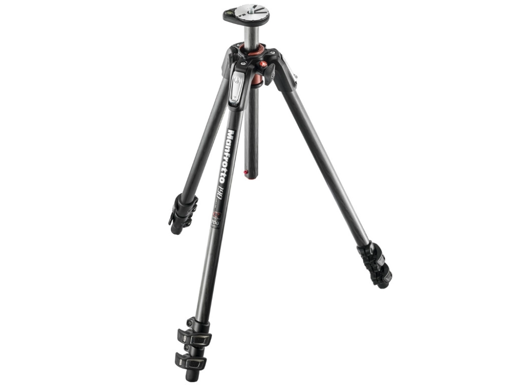 Statyw Manfrotto MT190CXPRO3, 3 sekcje, węglowy, kolumna 90 st. bez głowicy