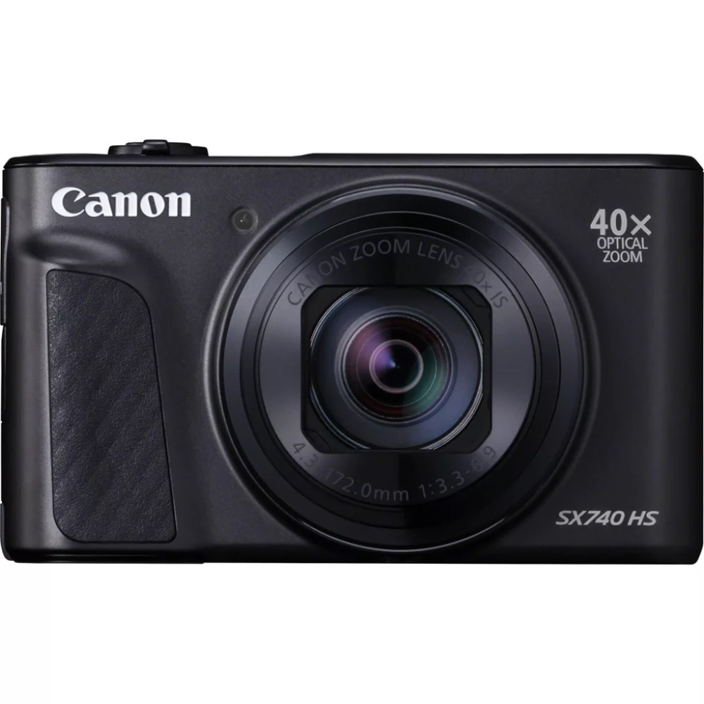 Aparat cyfrowy Canon PowerShot SX740 HS Lite Edition travel kit czarny