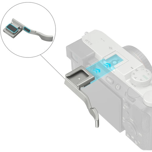 Smallrig Thumb Grip do Sony  A7C II / A7CR / A7C srebny [4818]