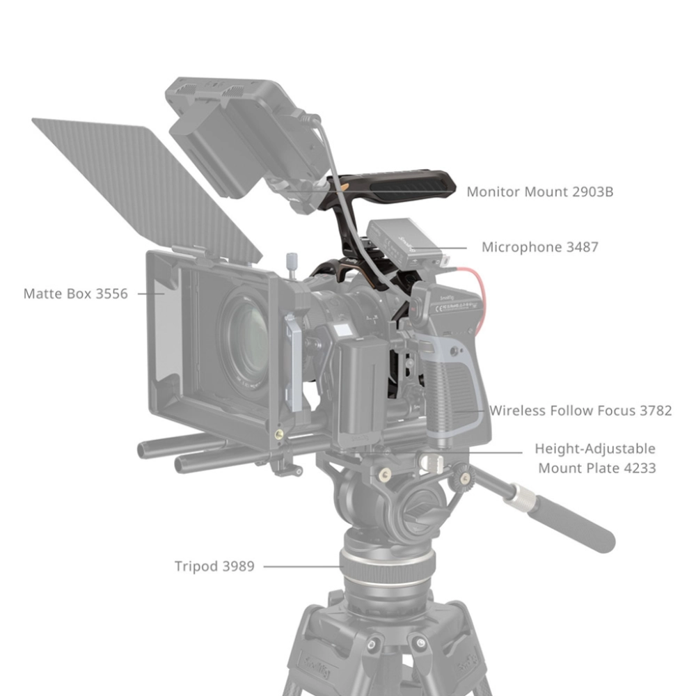 Smallrig Klatka operatorska Night Eagle Cage Kit do Nikon Z6 III