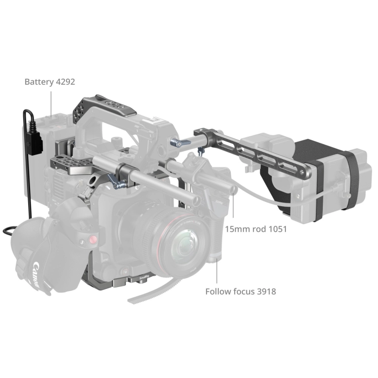 Smallrig Klatka operatorska Basic Cage Kit do Canon EOS C400