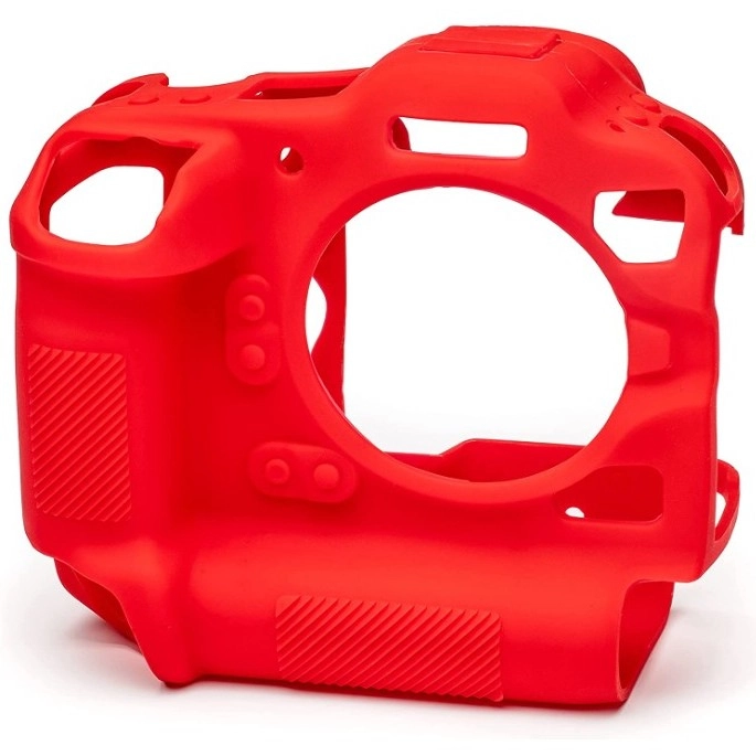 Zbroja EasyCover osłona gumowa dla Canon EOS R3 czerwona