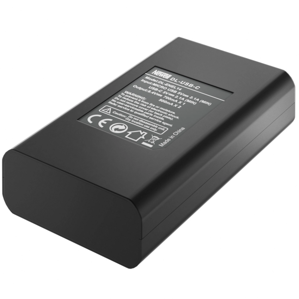Ładowarka Newell dwukanałowa  DL-USB-C i akumulator EN-EL14 do Nikon