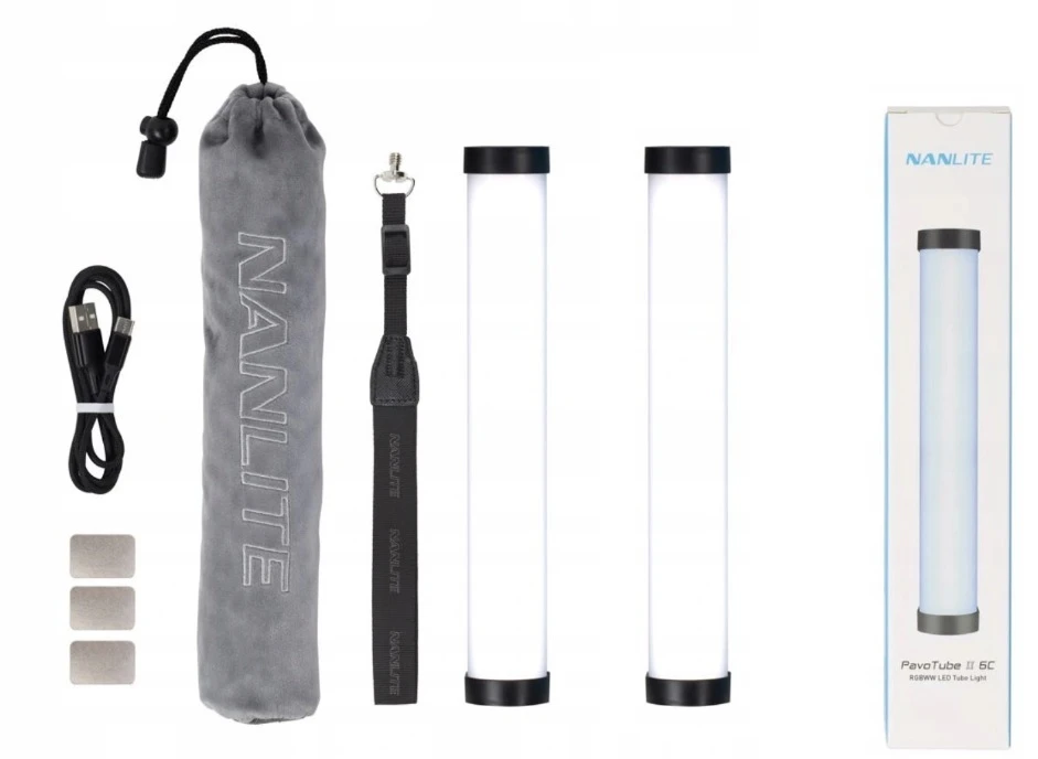 Lampa LED NANLITE Mini miecz Pavotube II 6C 2KIT
