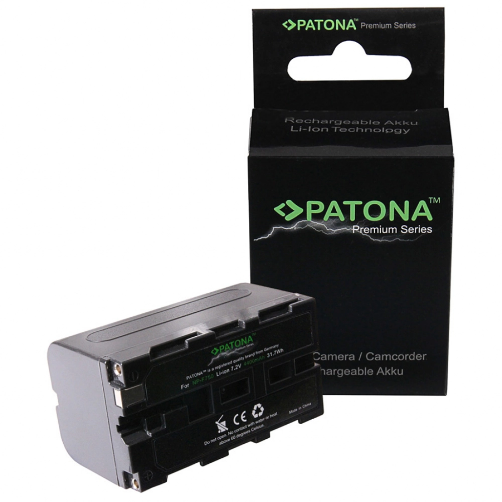 Akumulator Patona PREMIUM do Sony NP-F750 CCD CCDSC5 CCD-SC5 CCDSC55 CCD-SC55 CCDSC65