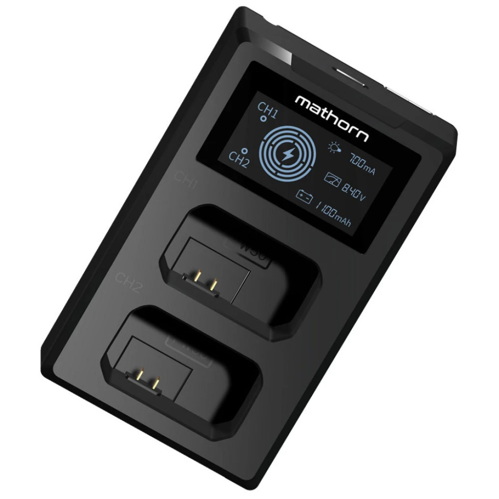 Ładowarka Mathorn dwukanałowa MBC-D125 USB-C do Sony NP-BX1