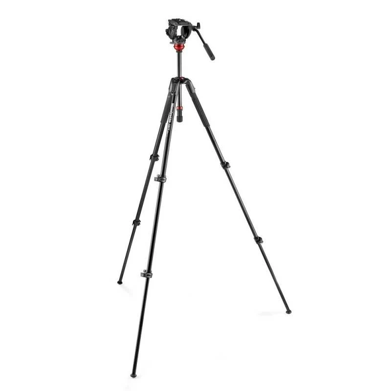 Statyw Manfrotto 190XV z wyciąganą kolumną + głowica 500AH (MVK500190XV) Pro Video