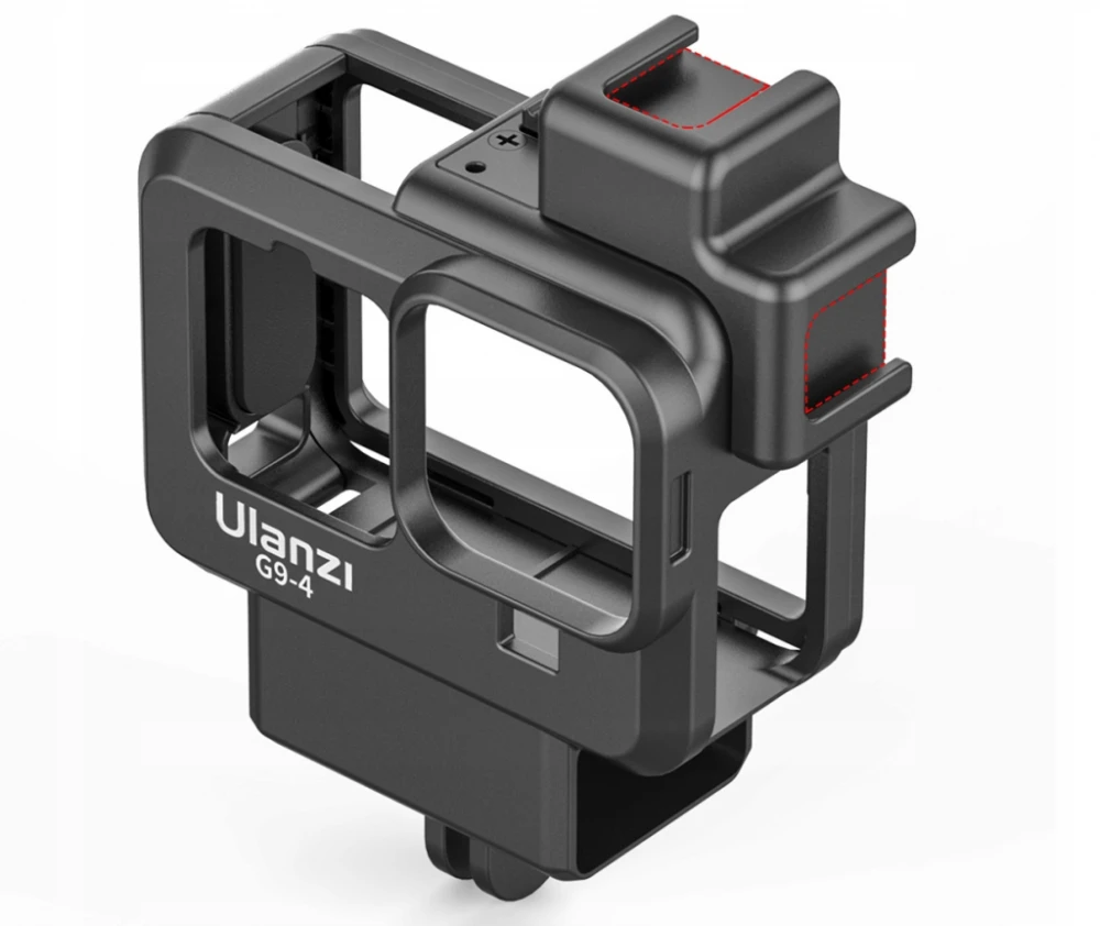 Ulanzi Ramka frame mount + adapter mikrofonowy, filtrowy ISO do GoPro HERO 9/10/11/12 Black