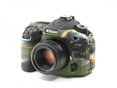 EasyCover  osłona gumowa dla Nikon D7100/7200 camouflage