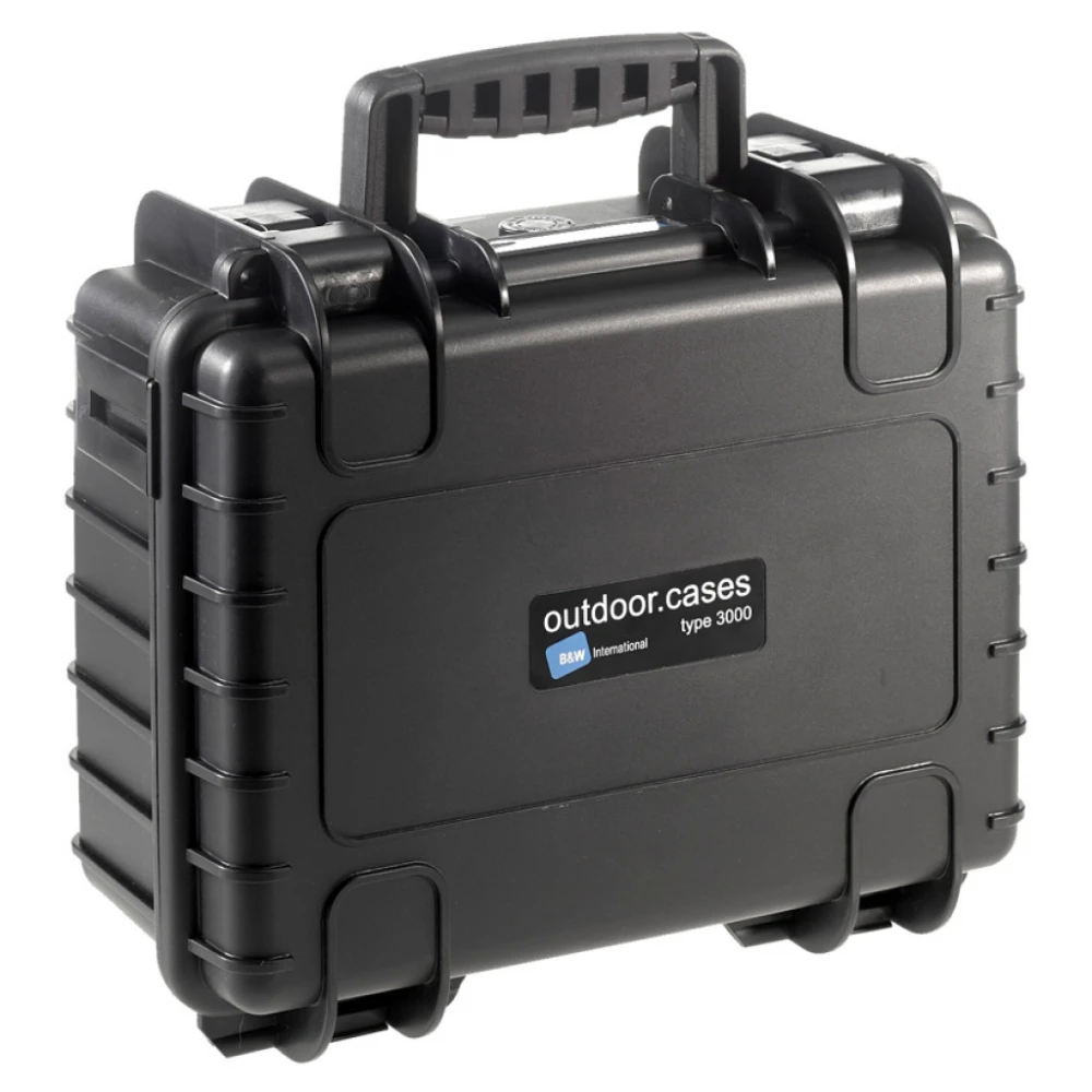 B&W Walizka B&W Outdoor Cases Type 3000 BLK RPD (divider system)