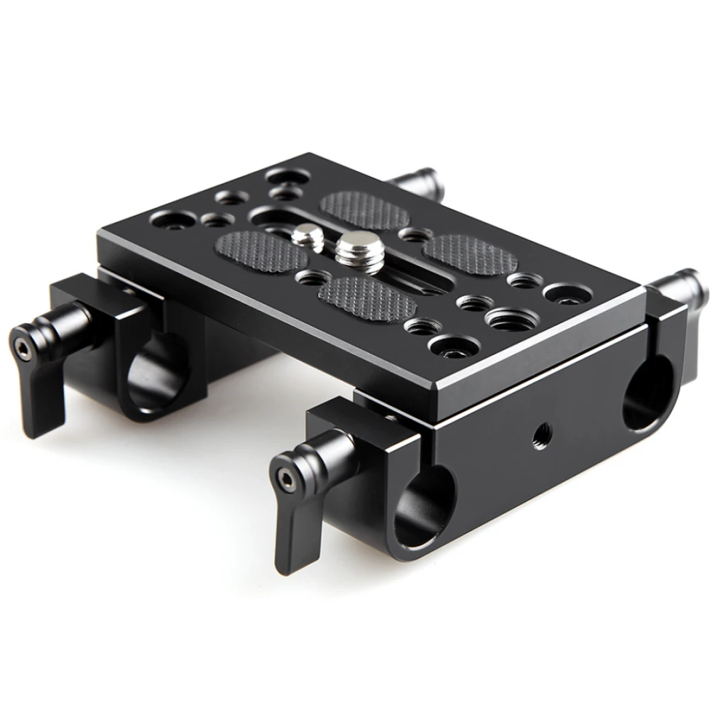 Smallrig Baseplate w/ Dual 15mm Rod Clamp [1775]