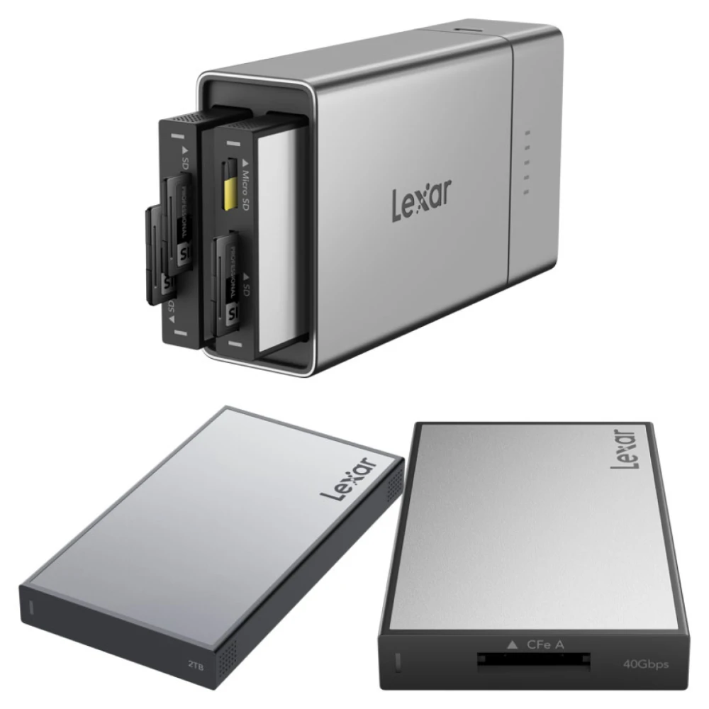 Lexar Zestaw Professional Workflow Go 2TB SSD z czytnikiem CFexpress 4.0 Type A