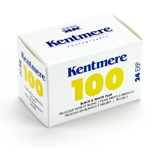 Film Kentmere B&W 100 135/36