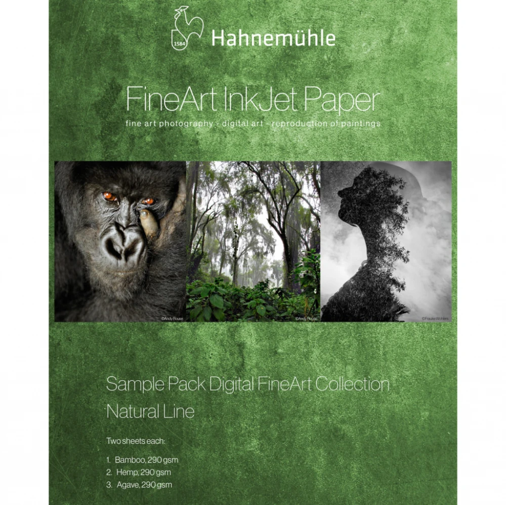 Papier Hahnemuhle Fine Art Natural Line A4 Sample Pack