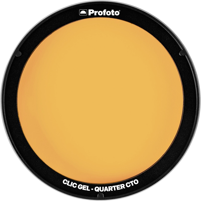 Profoto Clic Gel Quarter CTO do lampy C1