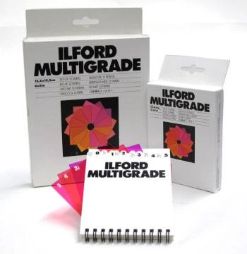 Filtry do zmiany kontrastu Ilford Multigrade 15,2x15,2cm