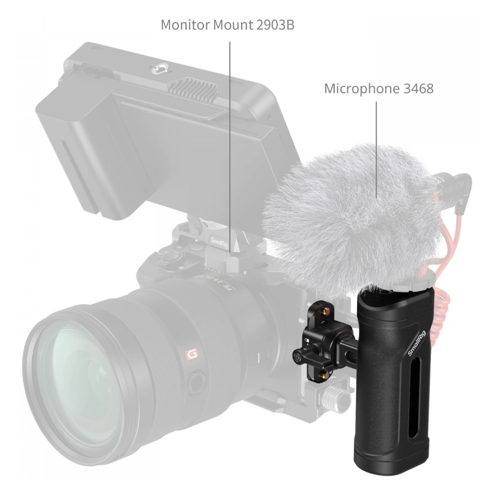 Smallrig mini uchwyt boczny z zaciskiem NATO [5947]