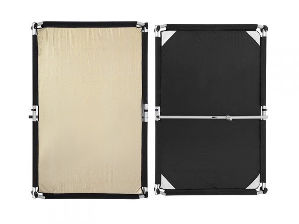 Panel Fomei Materiał Gold-Silver/Black 100x150cm
