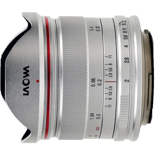 Obiektyw Venus Optics  Laowa C-Dreamer Lightweight 7,5 mm f/2,0 do Micro 4/3 - srebrny