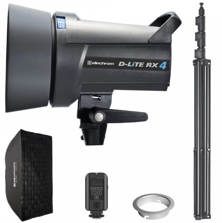 Zestaw lamp studyjnych Elinchrom D-Lite RX 4 First Studio Kit - zestaw