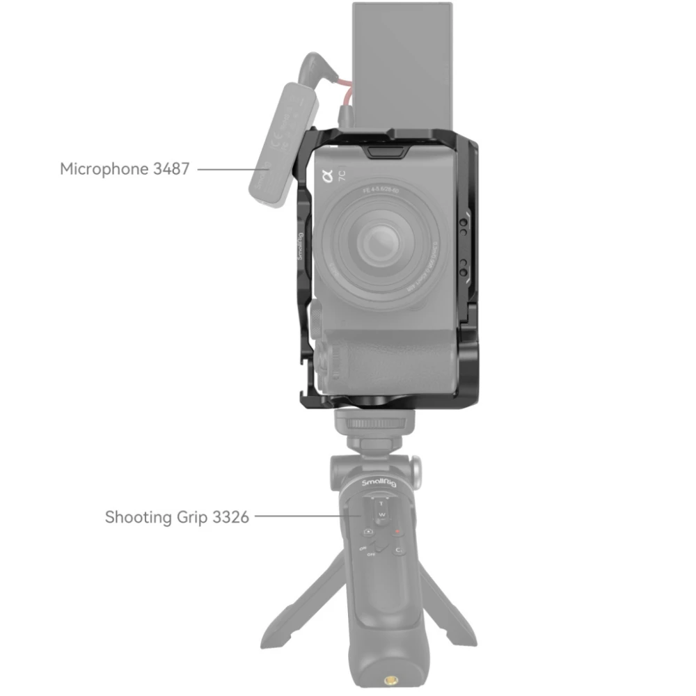 Smallrig Klatka operatorska do Sony A7C II / A7CR Cage Kit [4422]