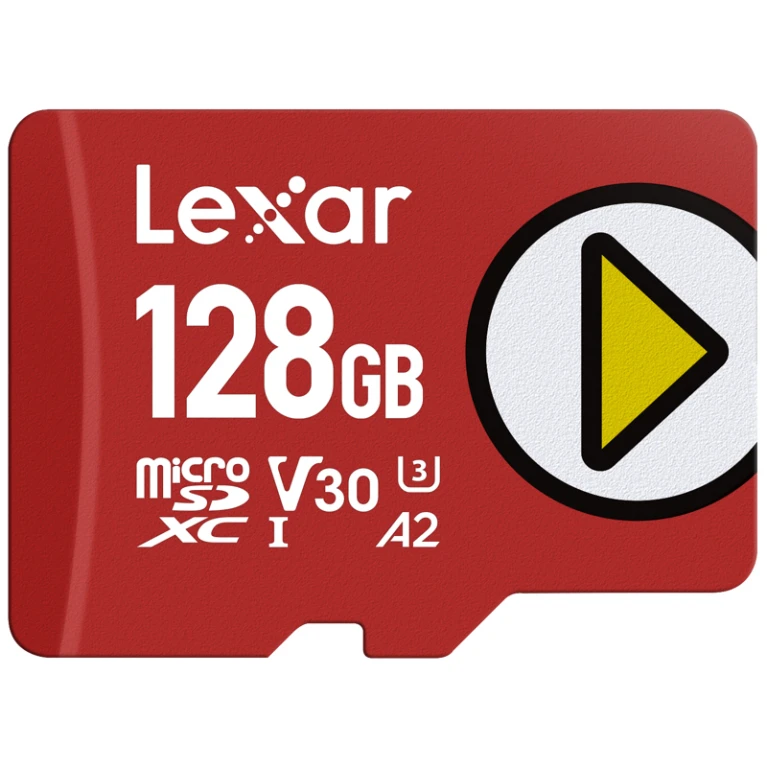 Karta pamięci Lexar microSDXC PLAY UHS-I/A2/U3 R205/W140 V30 128GB