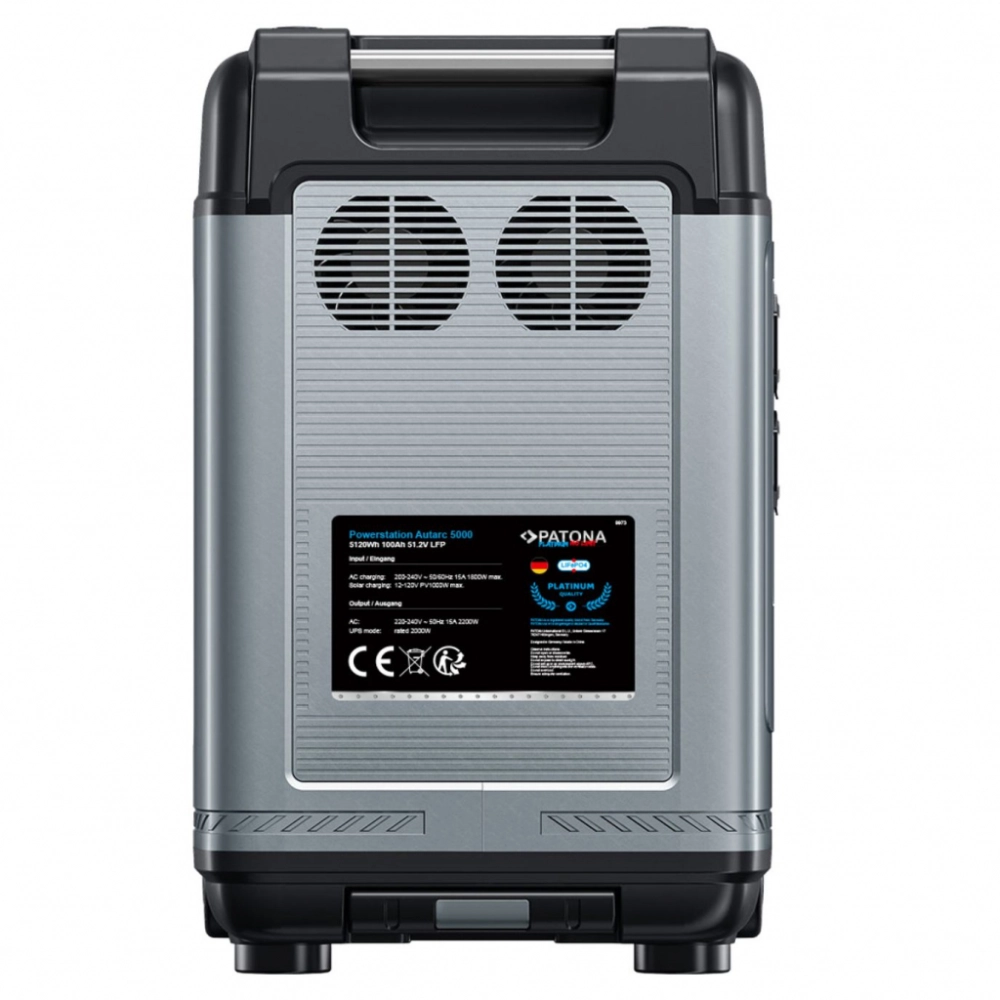 Patona Platinum Przenośna stacja zasilania 5000 / 5120Wh PD100W 