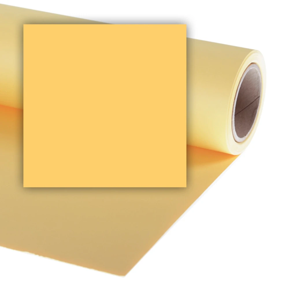 Tło kartonowe Colorama kartonowe 2,7x11m - Maize