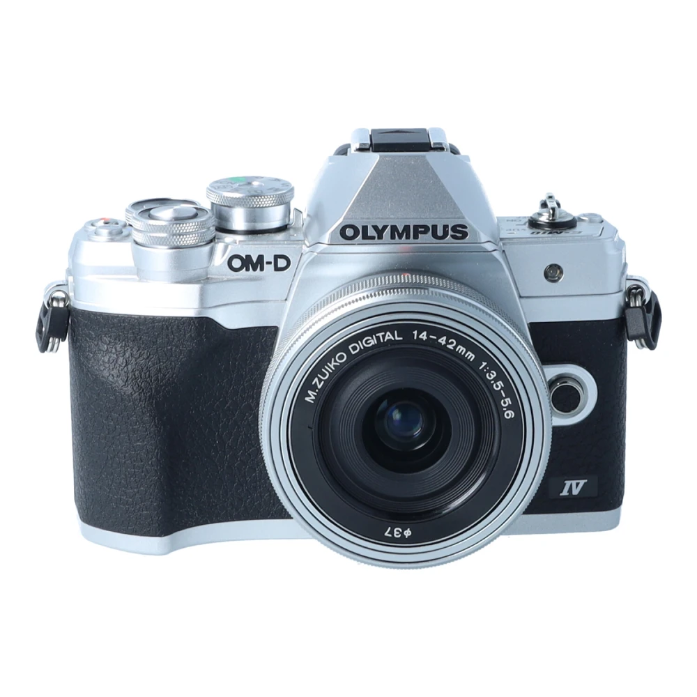 Aparat UŻYWANY Olympus OM-D E-M10 Mark IV + ob. 14-42 EZ srebrny s.n. BJGA97264-AC4614756
