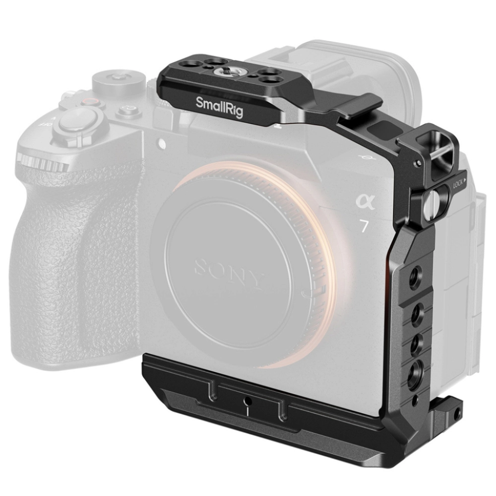 Smallrig klatka HawkLock szybkozłączka półklatka do Sony Alpha 7 V 7R V 7 IV [6023]
