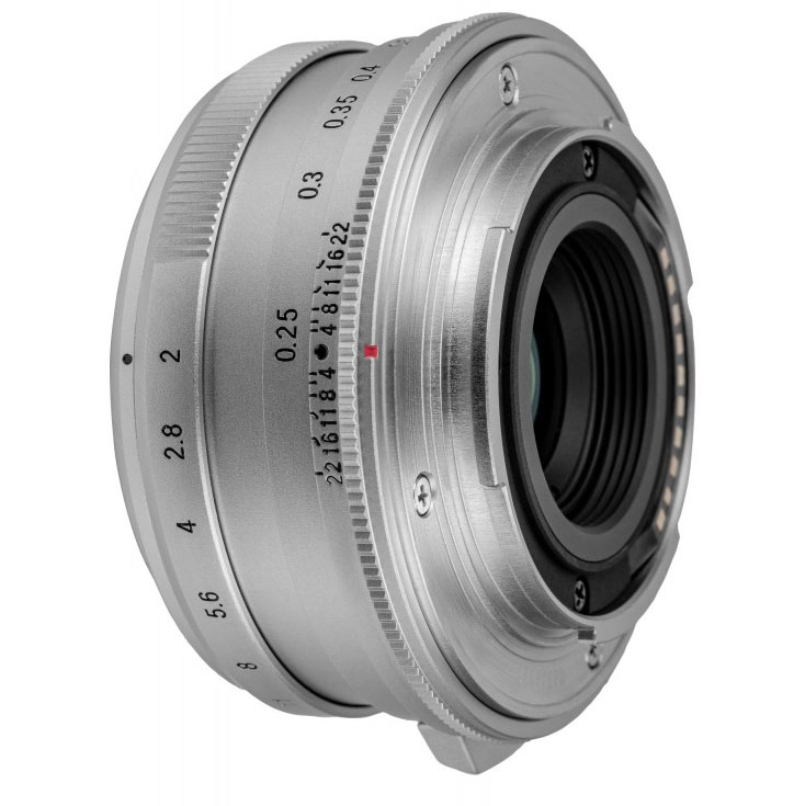 Obiektyw Voigtlander Ultron 27 mm f/2 do Fujifilm X - srebrny