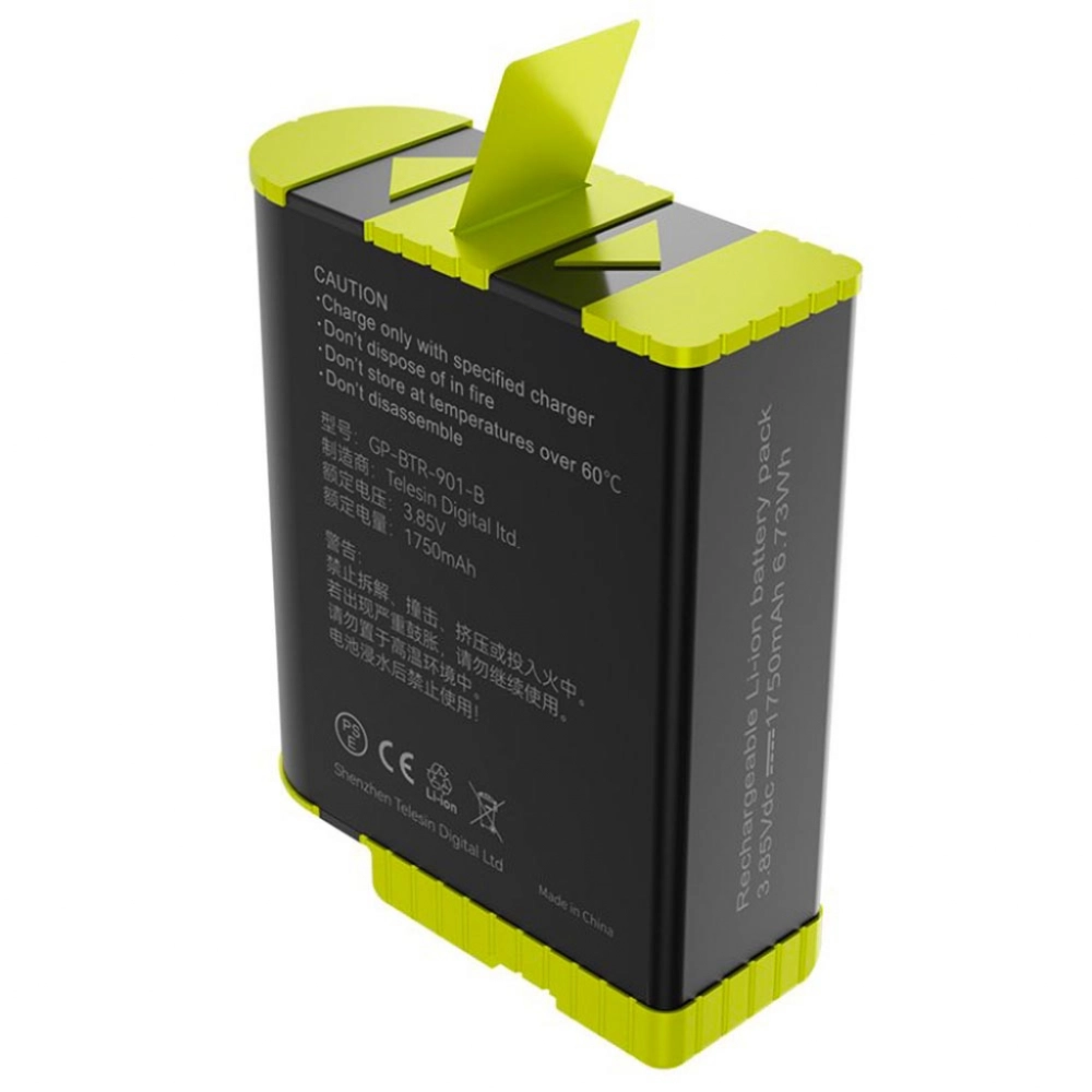 Telesin Akumulator 1750 mAh dla GoPro Hero 9/10/11/12 (GP-BTR-901-B) 