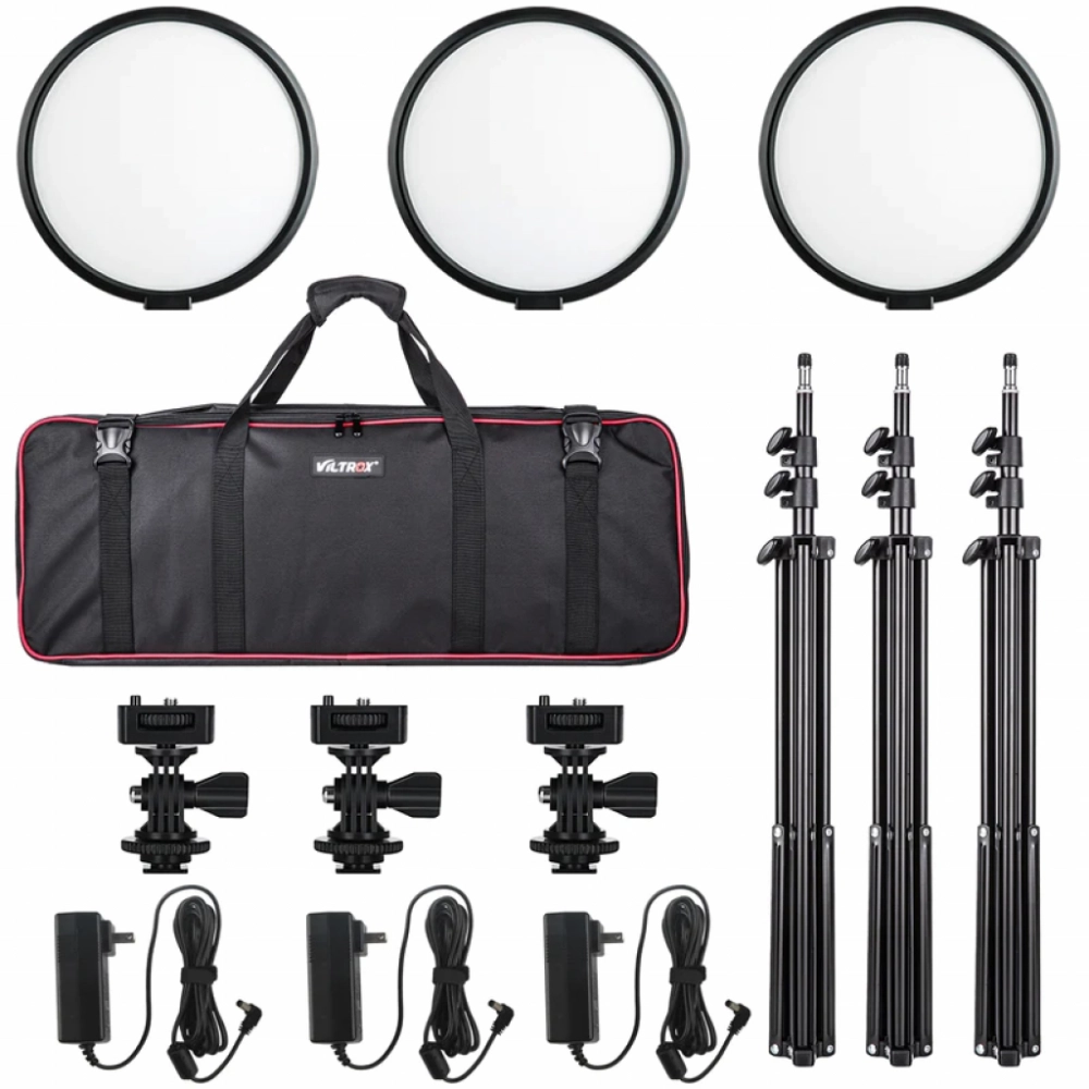 Lampa LED Viltrox LED VL-500T Bicolor Light Triple Kit