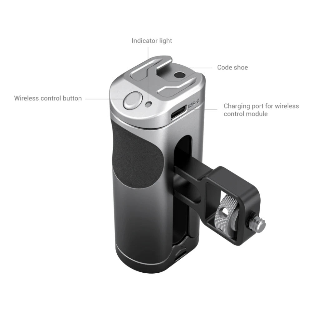 Smallrig Uchwyt Side Handle Wireless Control do Smartfonów (iPhone 13/12/11; Samsung Galaxy S20/S21/S22)