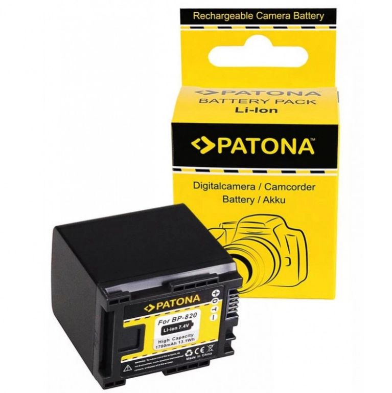 Akumulator Patona Standard BP-820 zamiennik 13.2Wh do Canon (Legria/XA60/65/70/75) [1194]