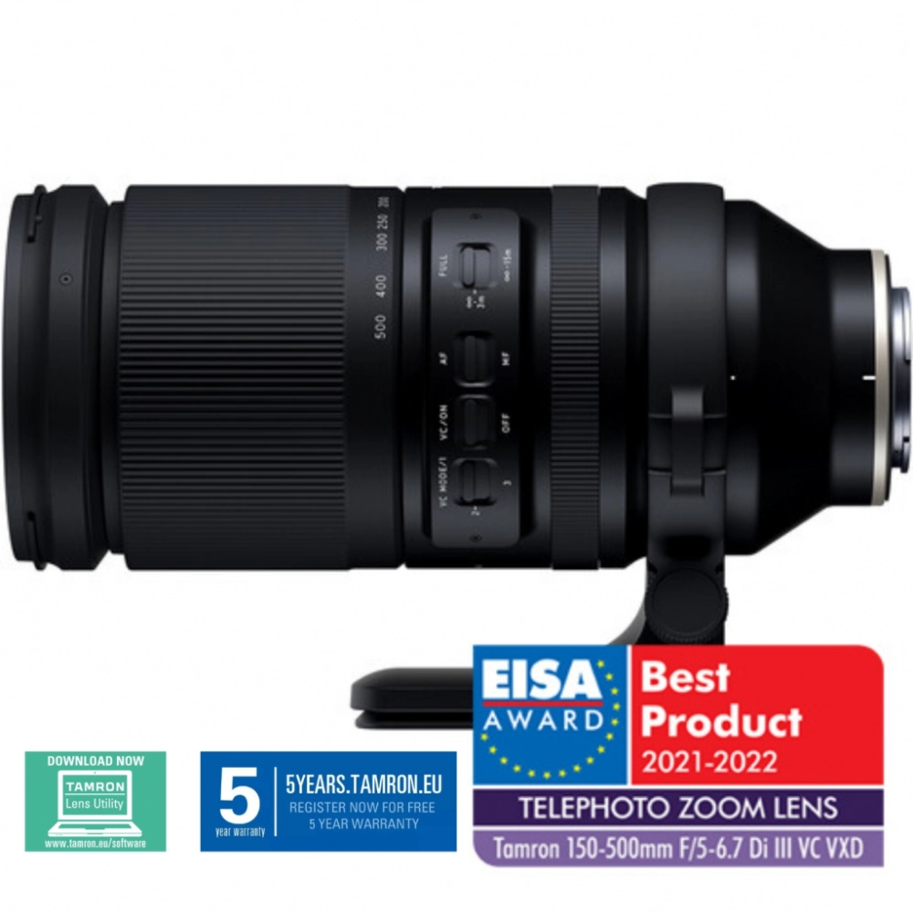 Obiektyw Tamron 150-500 mm f/5-6.7 Di III VC VXD Sony E 