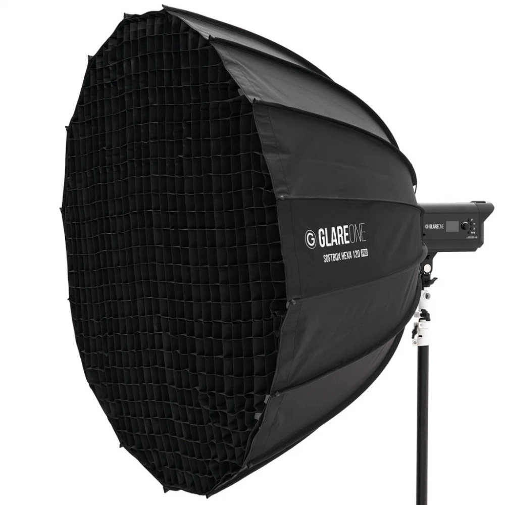 Grid GlareOne do softboxów Hexa Pro 120 cm