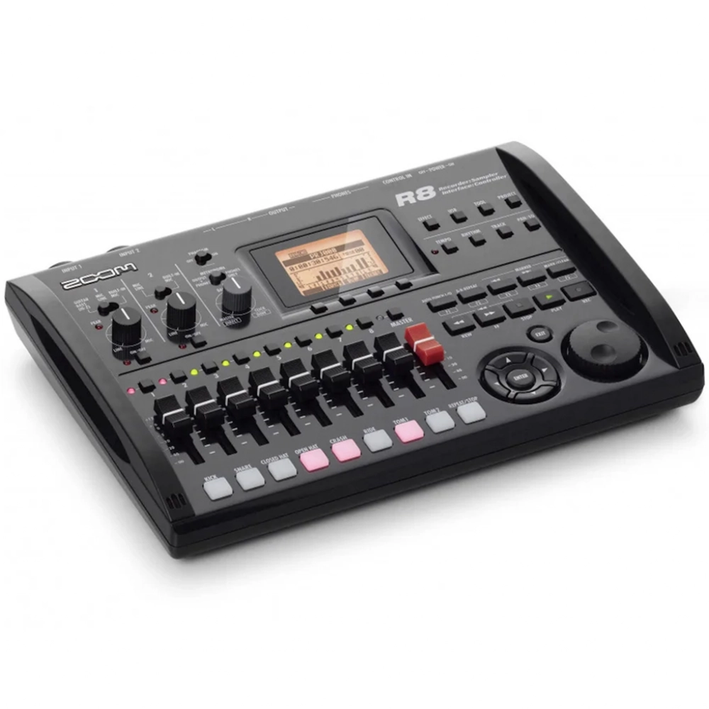 Zoom R8 8-ścieżkowy rejestrator, samplerem i interfejsem audio