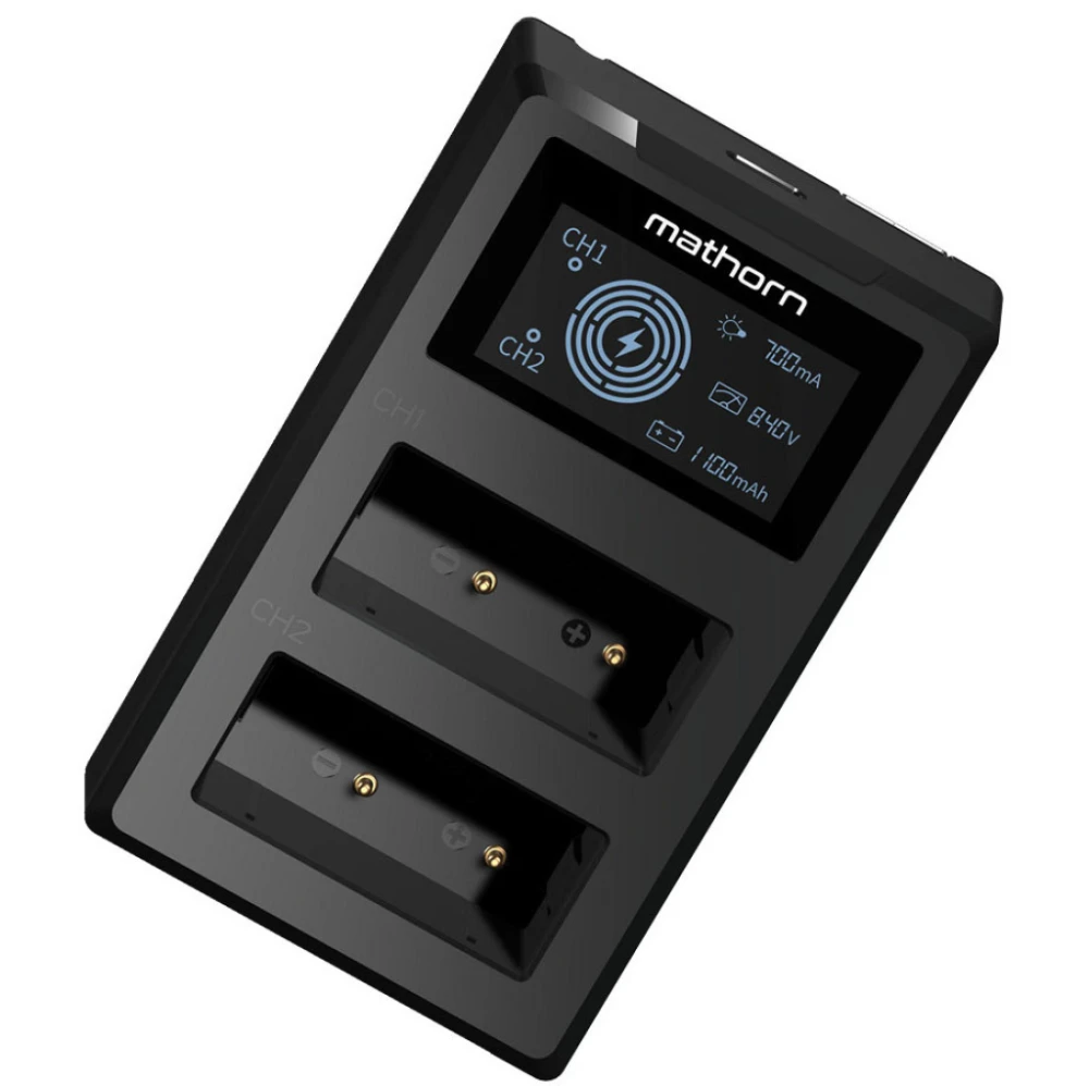 Ładowarka Mathorn dwukanałowa MBC-D113 USB-C do Nikon EN-EL25