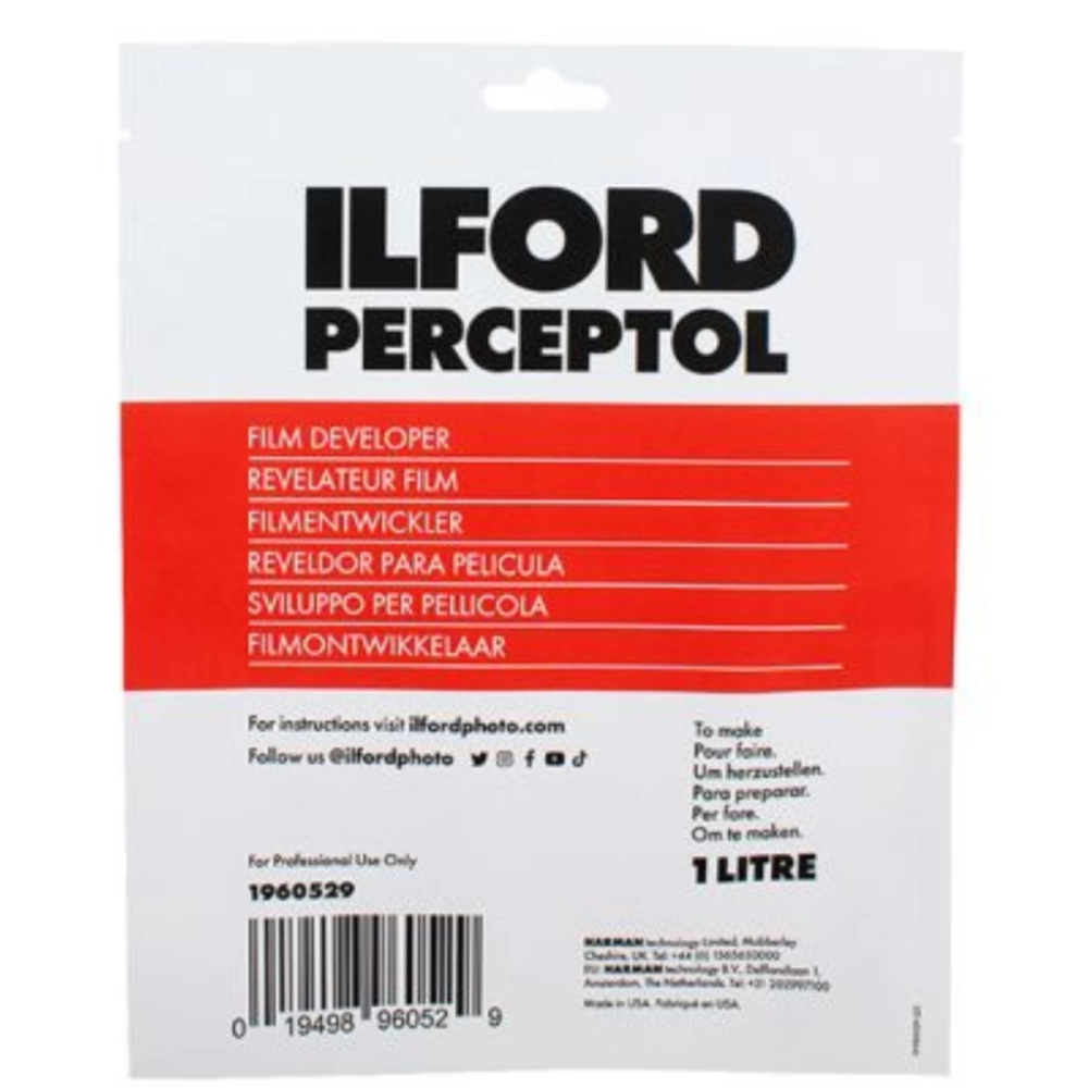 Wywoływacz negatywowy Ilford PERCEPTOL /1l