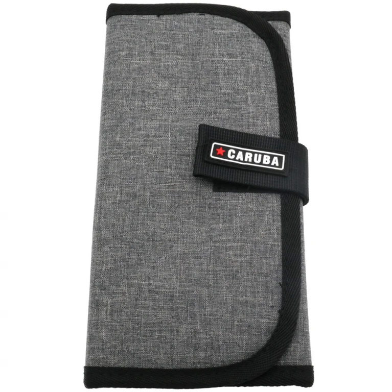 Caruba etui na fltry L szare