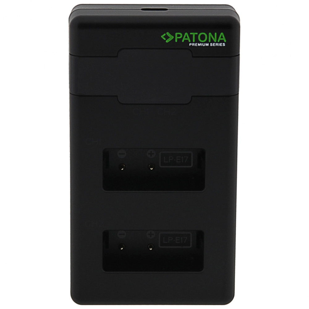 Ładowarka Patona Premium Twin Performance PD do Canon LP-E17 z kablem USB-C
