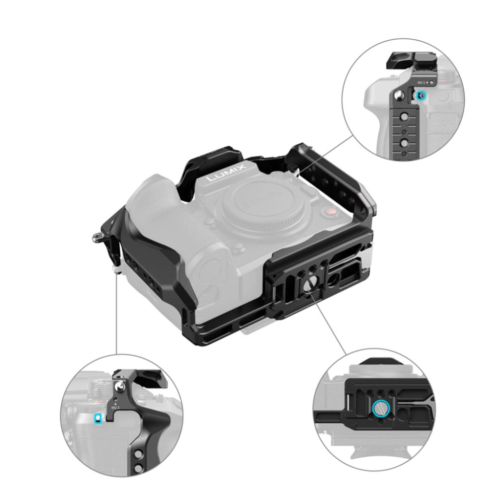 Smallrig Smallrig Klatka HawkLock do Panasonic Lumix GH7/GH6 [4824]