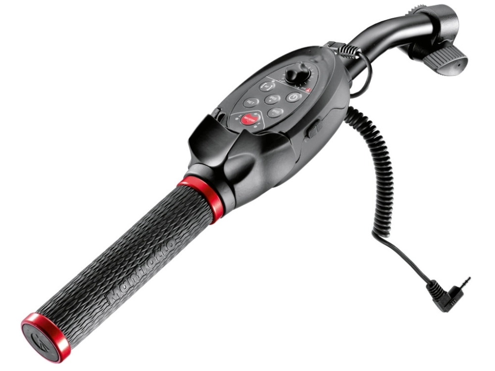 Manfrotto Lanc Pilot MNMVR901EPLA z rączką do kamer Sony i Canon