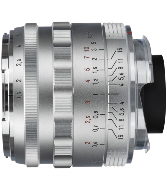 Obiektyw Voigtlander Nokton II Vintage Line 28 mm f/1.5 do Leica M srebrny