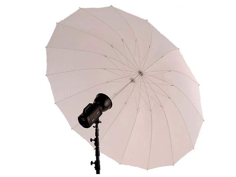 Parasol Terronic studyjny BASIC 185cm półprzeźroczysty