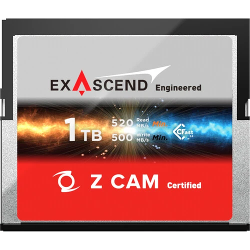 Karta pamięci Exascend ZCAM CFast 2.0 1TB