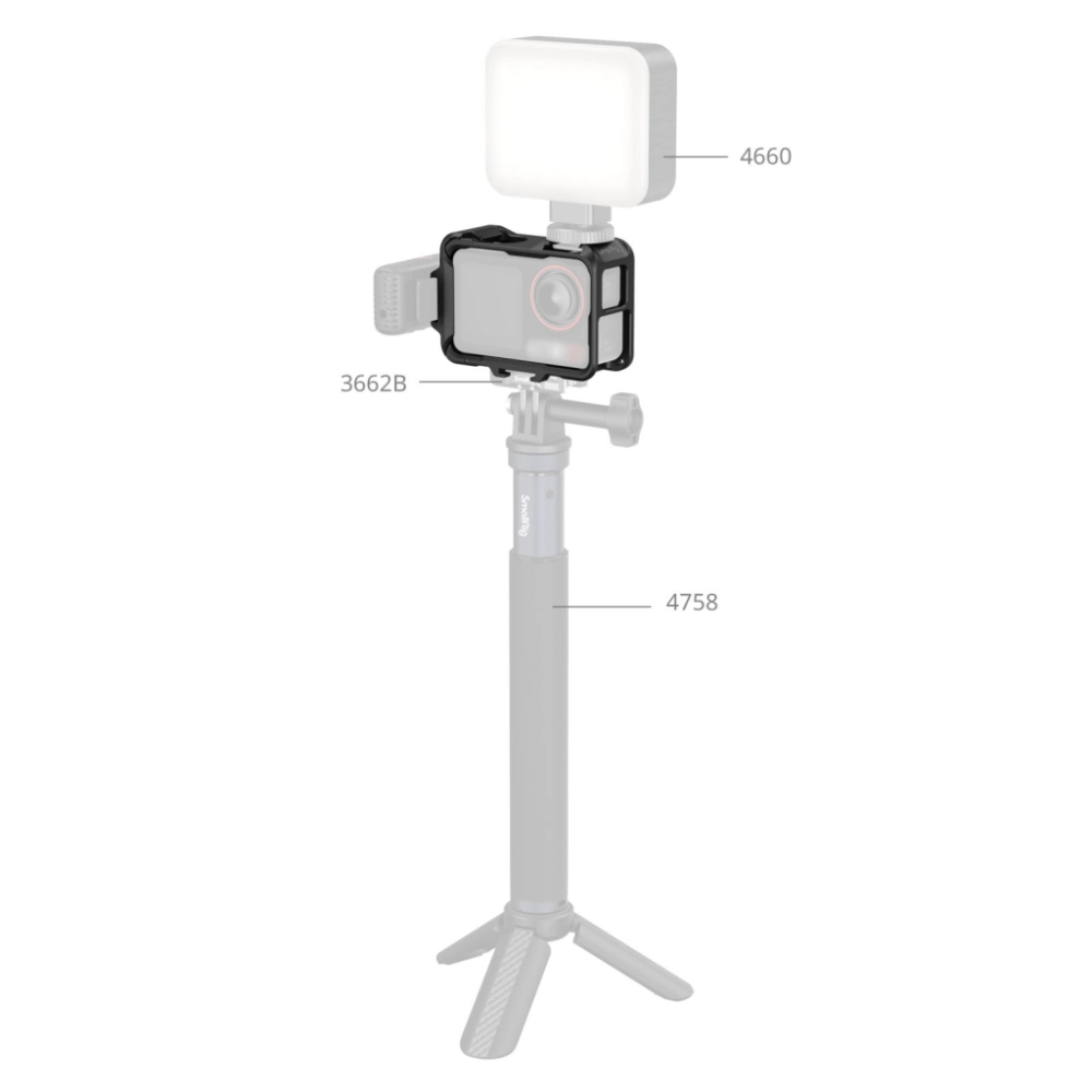 Smallrig Klatka do DJI OSMO Action 5 Pro, 4 i 3 [5135]