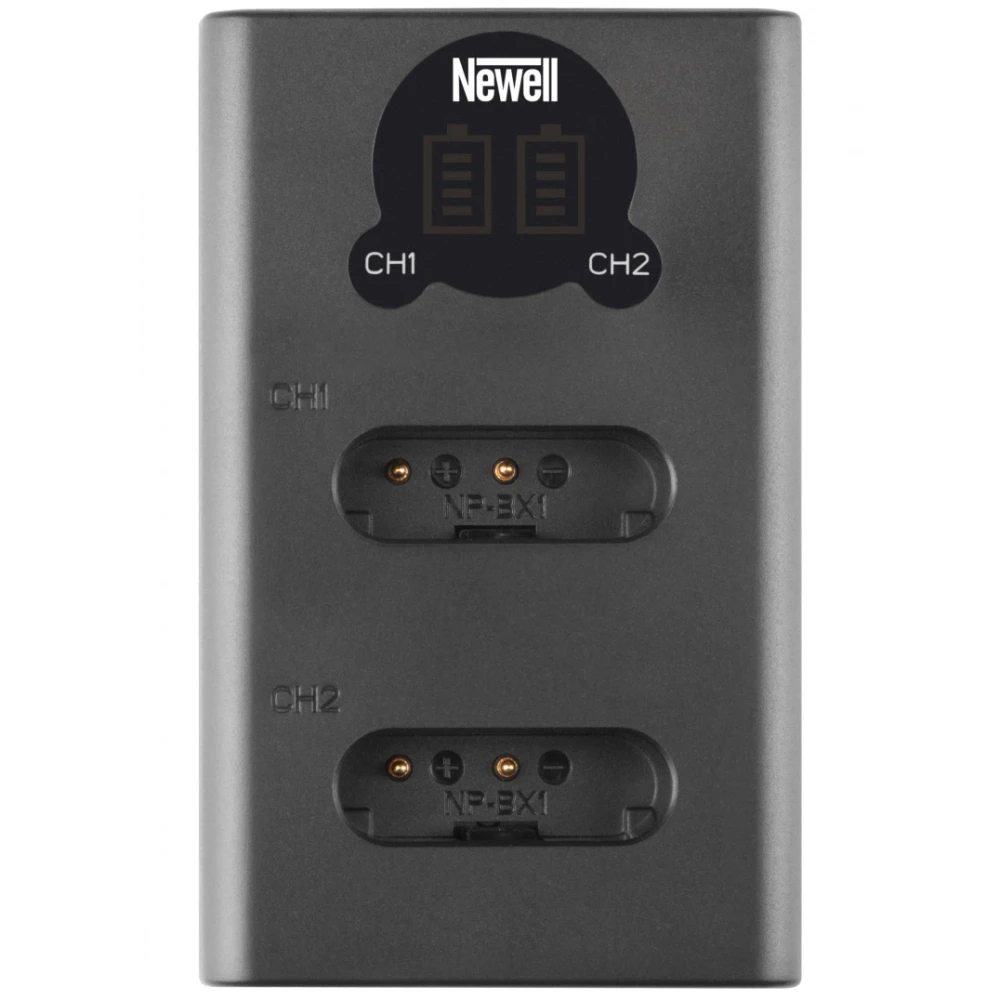 Ładowarka Newell dwukanałowa DL-USB-C do akumulatorów NP-BX1